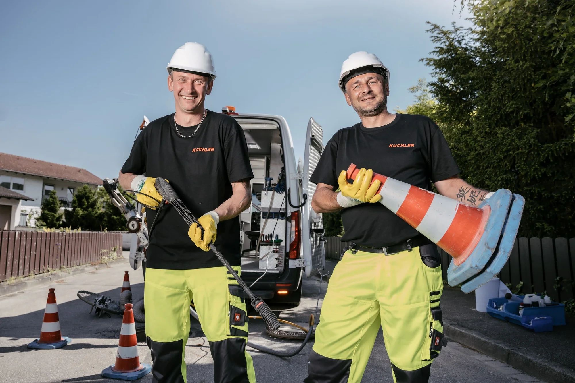 Ablauf eines Einsatzes bei Kanal und Rohrarbeiten